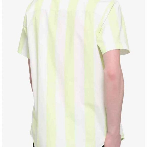 NWT Keroppi Stripe Woven Button-Up (Retired in 2022) - Picture 3 of 6
